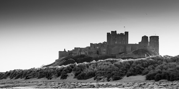 BAMBURGH CASTLE PANORAMA